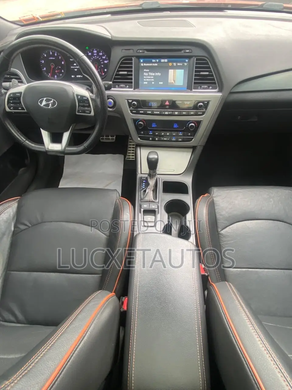 Hyundai Sonata 2015 Orange