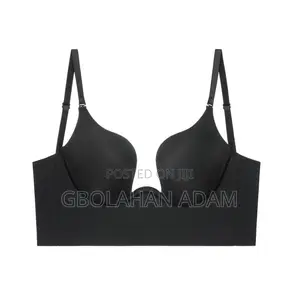 Seamless Deep U-Plunge Push-Up Bra