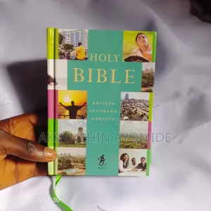 2 Holy Bibles for Sale - Bibeli Mimo Yoruba + RSV English - Benin