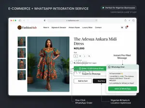 WhatsApp Integration for Websites & Online Stores