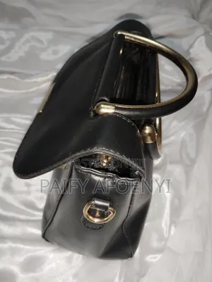 Classic Black Structured Satchel