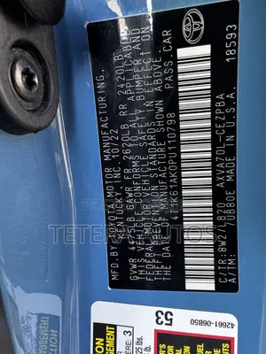 Toyota Camry XSE 2023 Blue