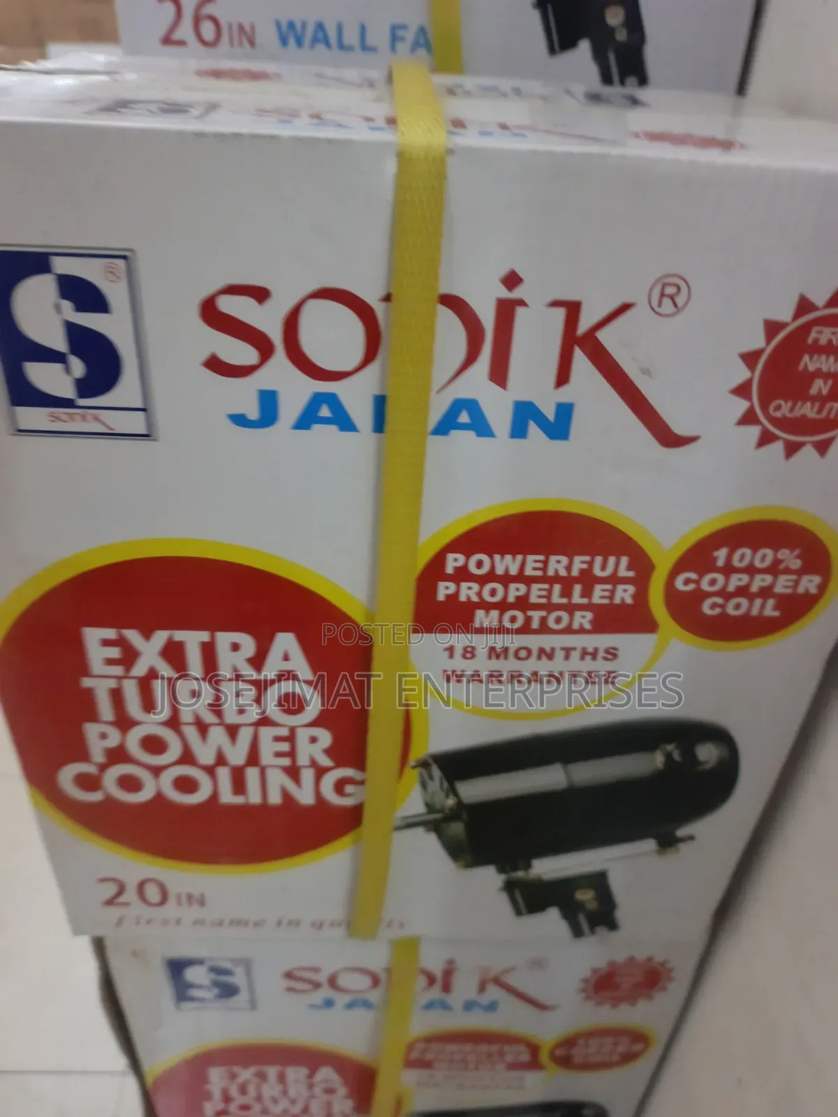 Sonik Industrial Mist Fan