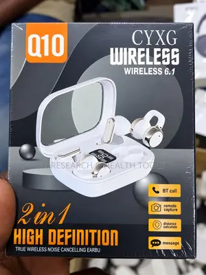 Straight & Curved Wireless Bluetooth Earbuds CYXG Q10 2-in-1