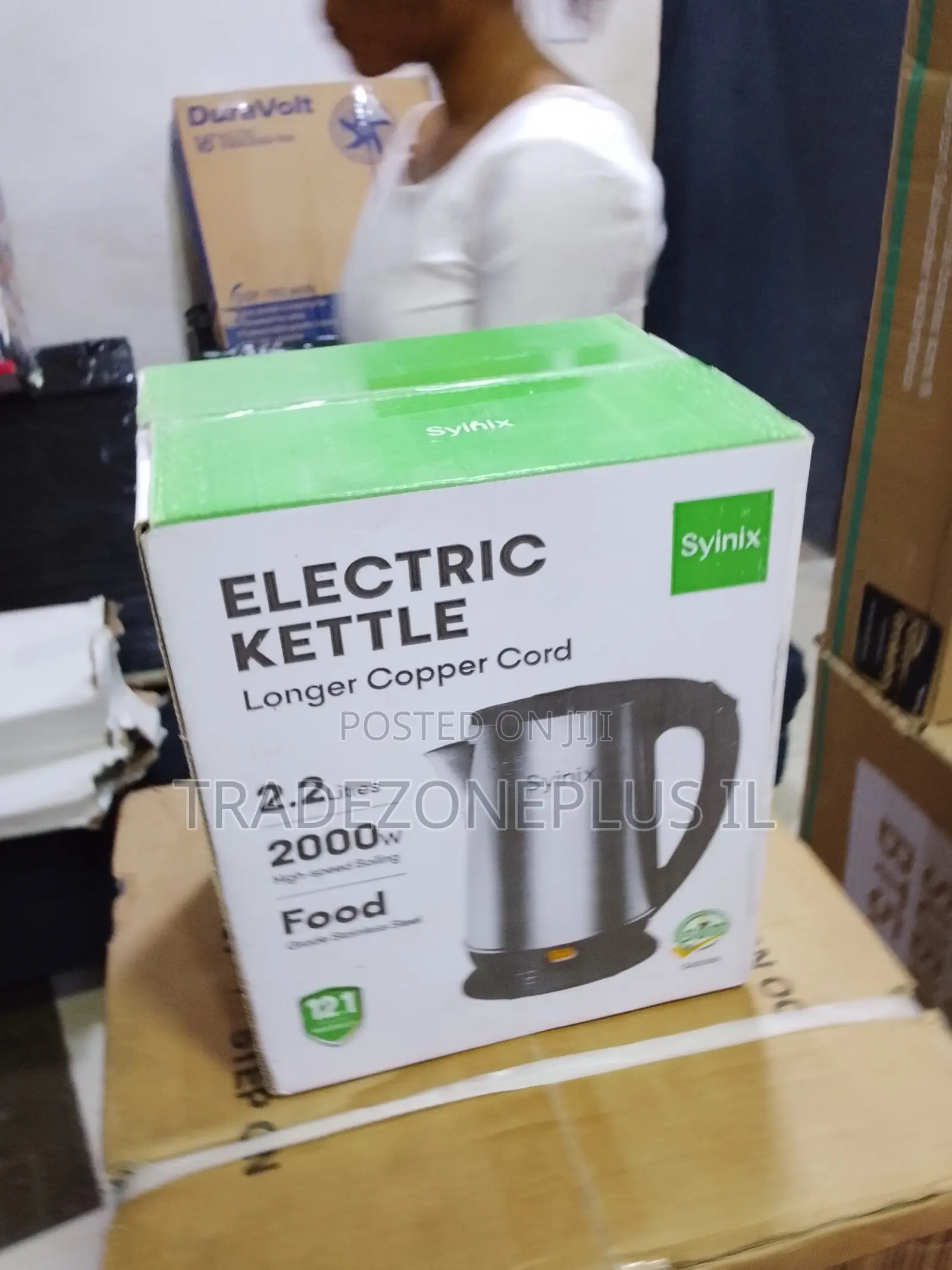 Synix 2000W Brewing Kettle With Extended Power Cord