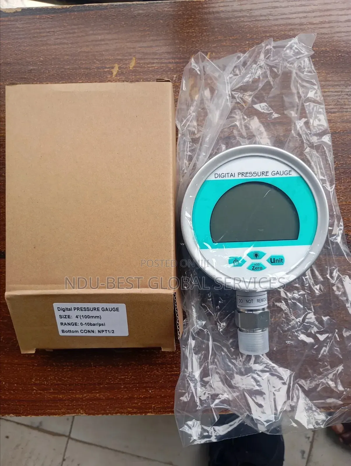 4"Digital Pressure Gauge