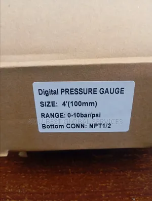 4"Digital Pressure Gauge