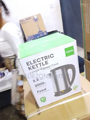 Convenient Synix Water Warmer Jug 2.2L With Long Cable