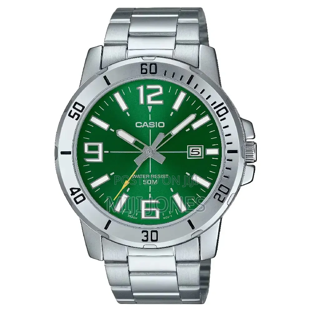 *Original Casio MTP-VD01D Colored Dial Watch - MTP-VD01D-3E2VUDF*