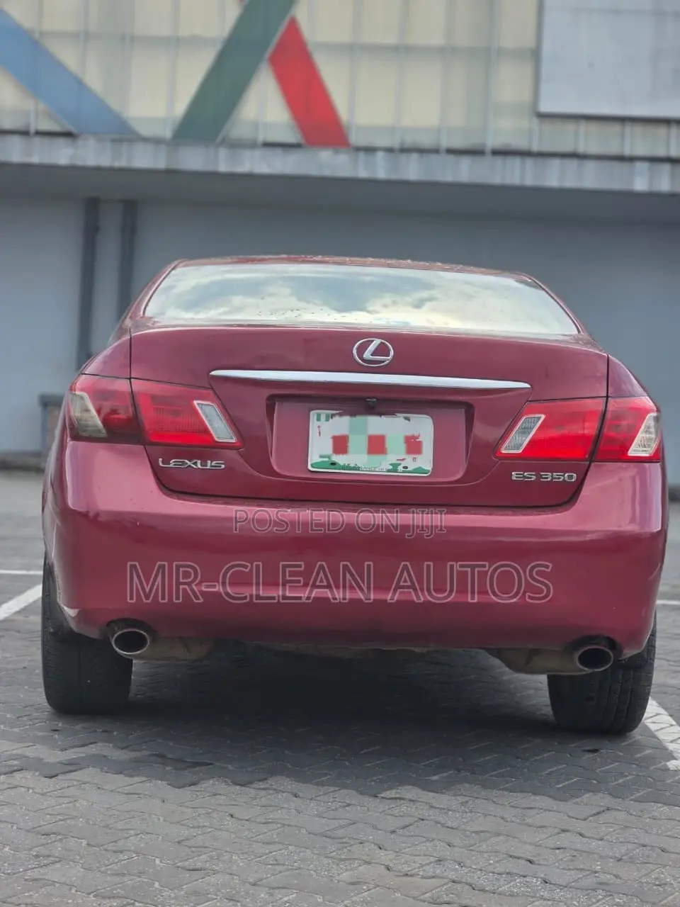 Lexus ES 350 2008 Red