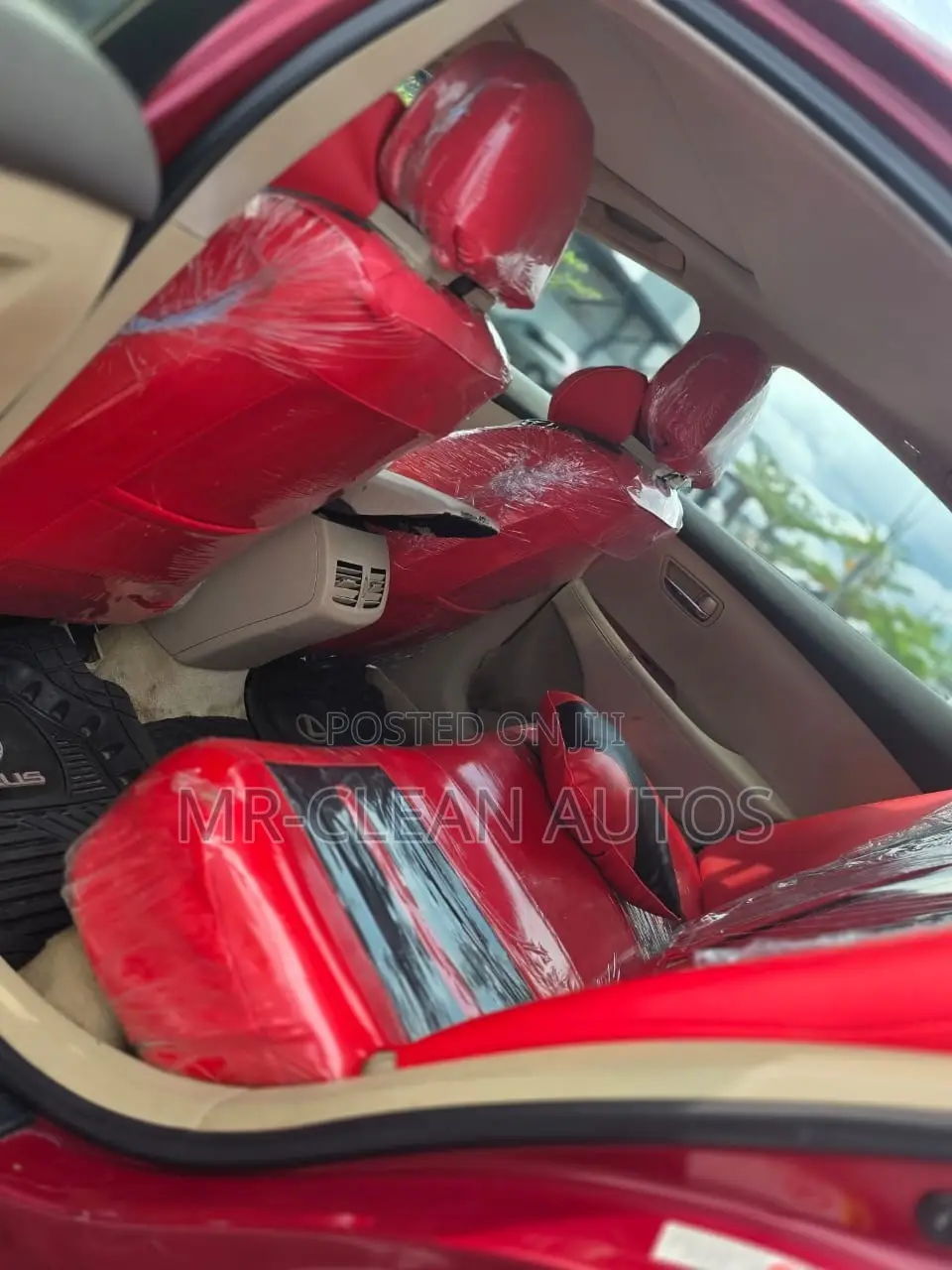 Lexus ES 350 2008 Red