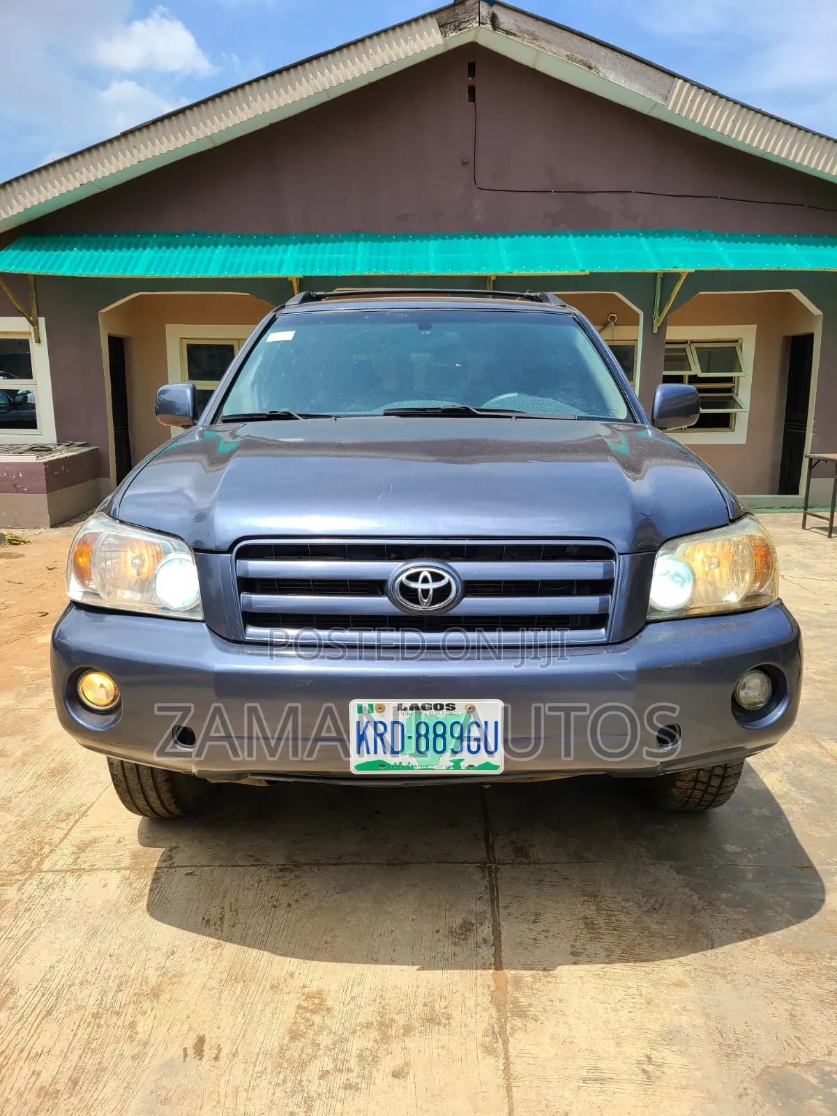 Toyota Highlander 2004 Gray