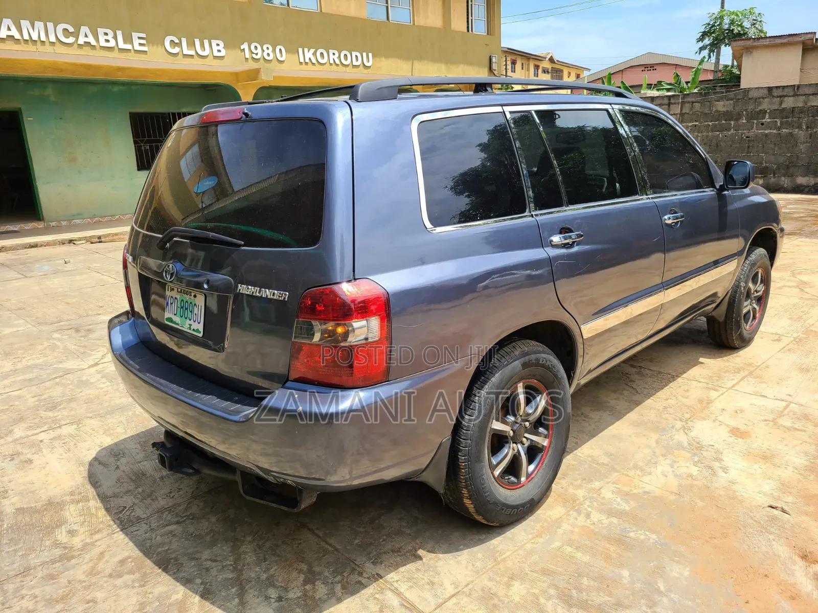 Toyota Highlander 2004 Gray