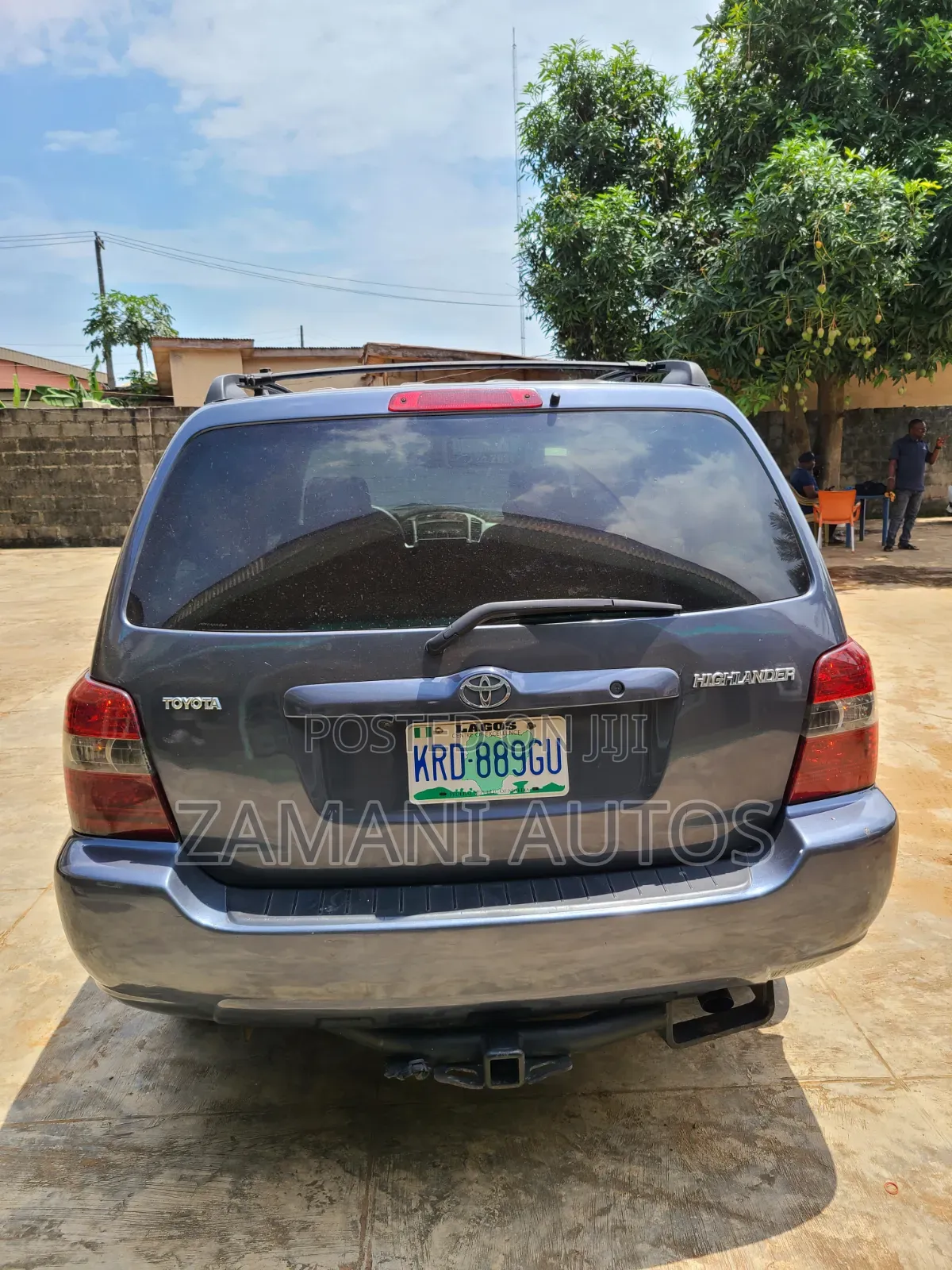 Toyota Highlander 2004 Gray