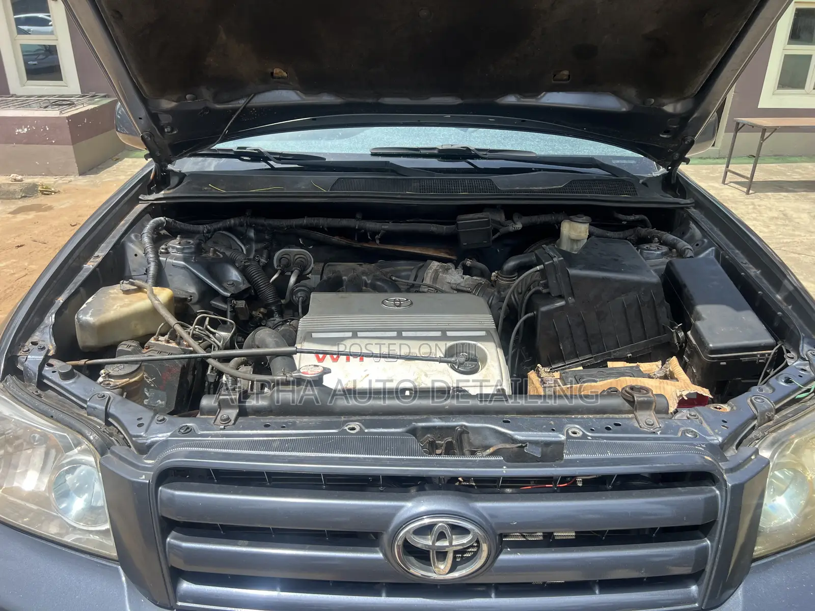 Toyota Highlander 2004 Gray