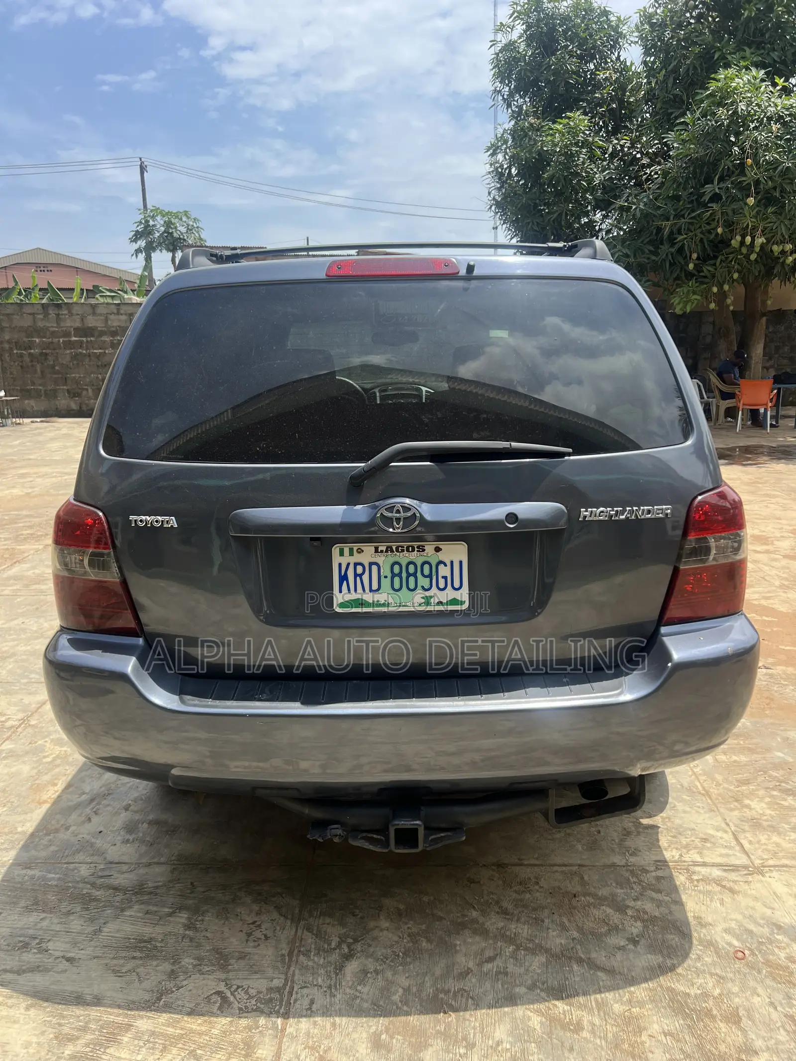 Toyota Highlander 2004 Gray