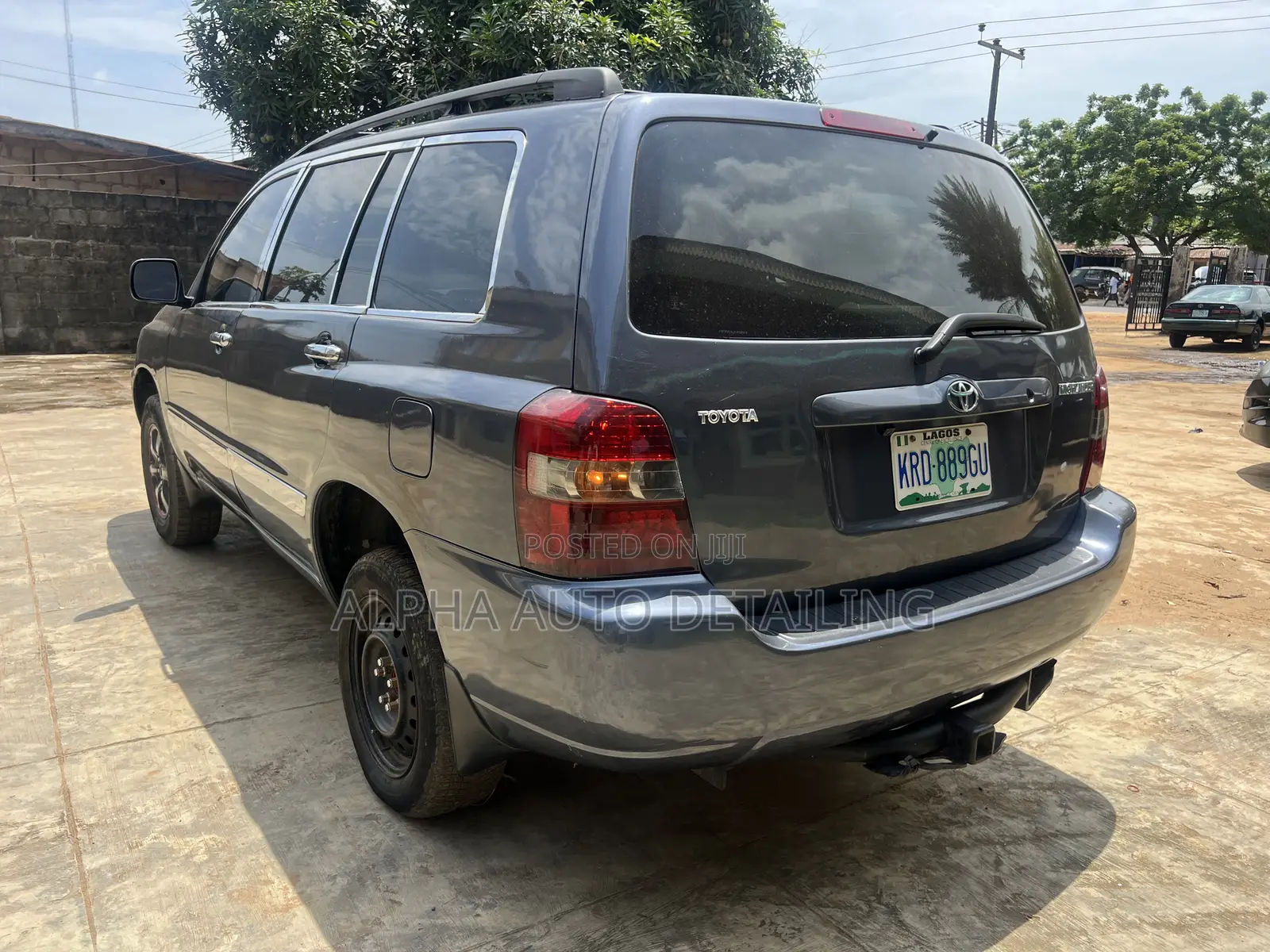 Toyota Highlander 2004 Gray