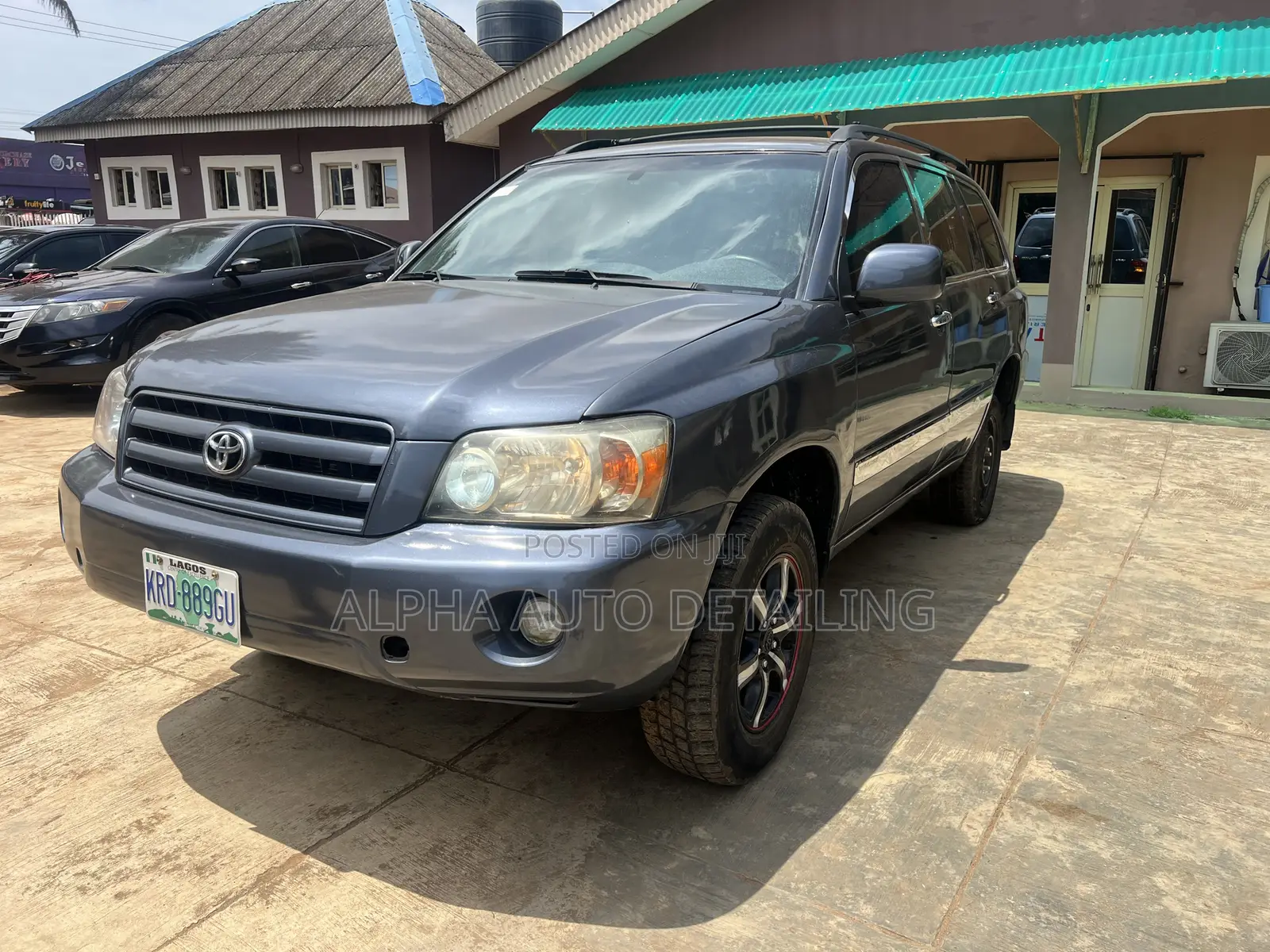 Toyota Highlander 2004 Gray