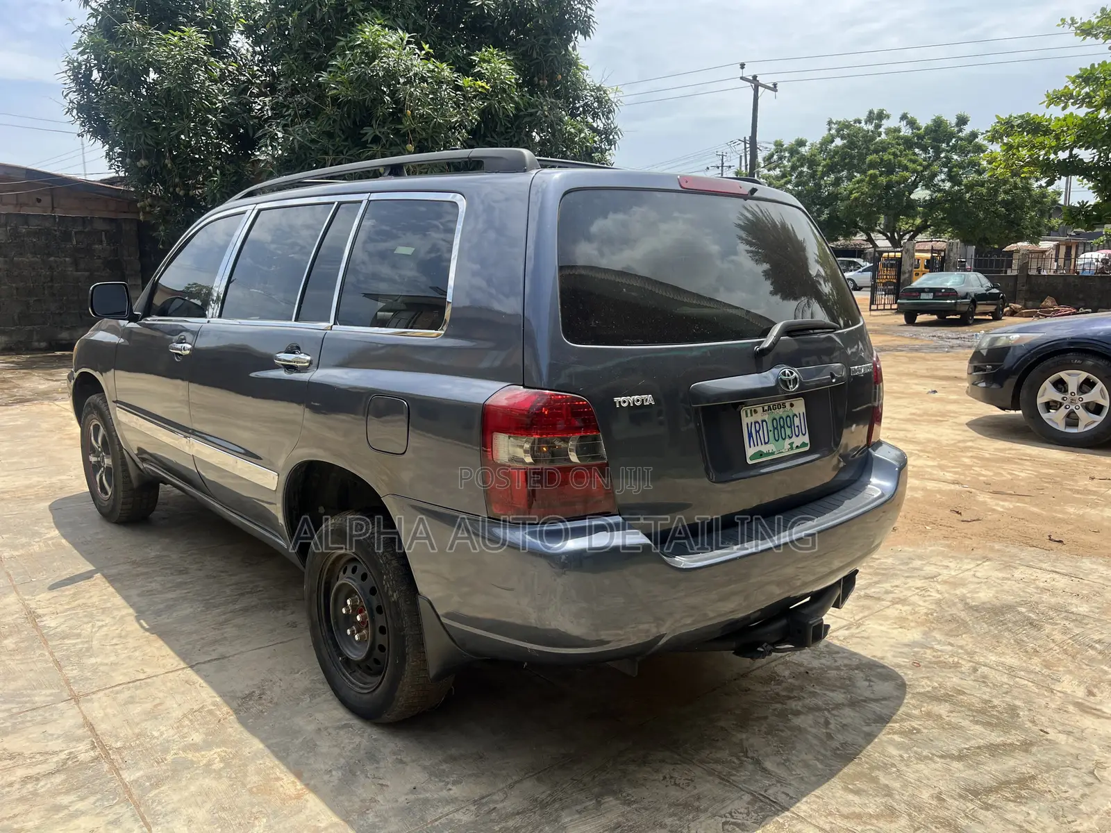 Toyota Highlander 2004 Gray