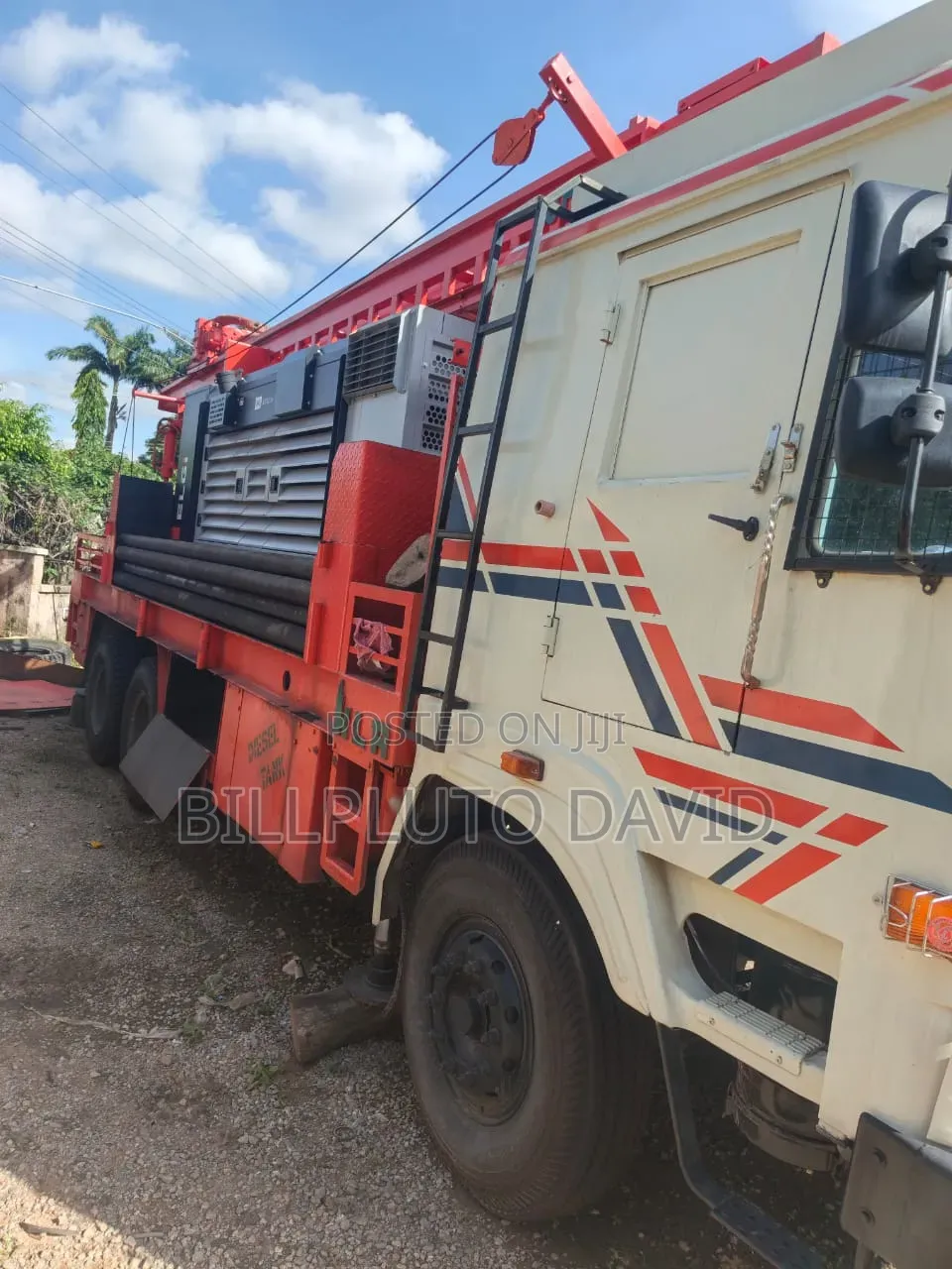Truck-Mounted Borehole Drilling Rig