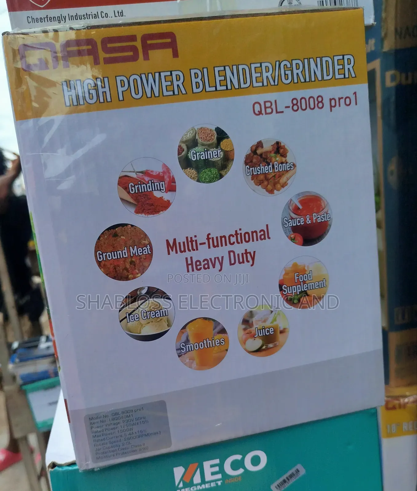 High Power Qasa Blender