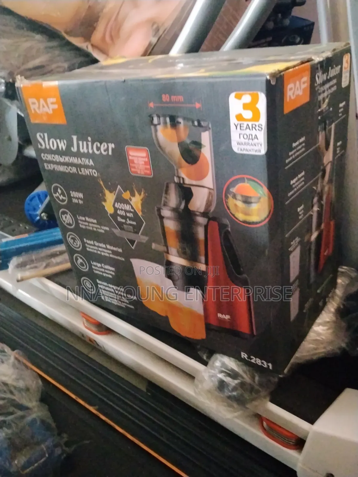 Mixer Hofmans Slow Juicer (Model Hm-635). Motor Power 200w