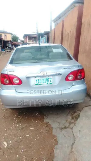 Toyota Corolla 2006 Silver