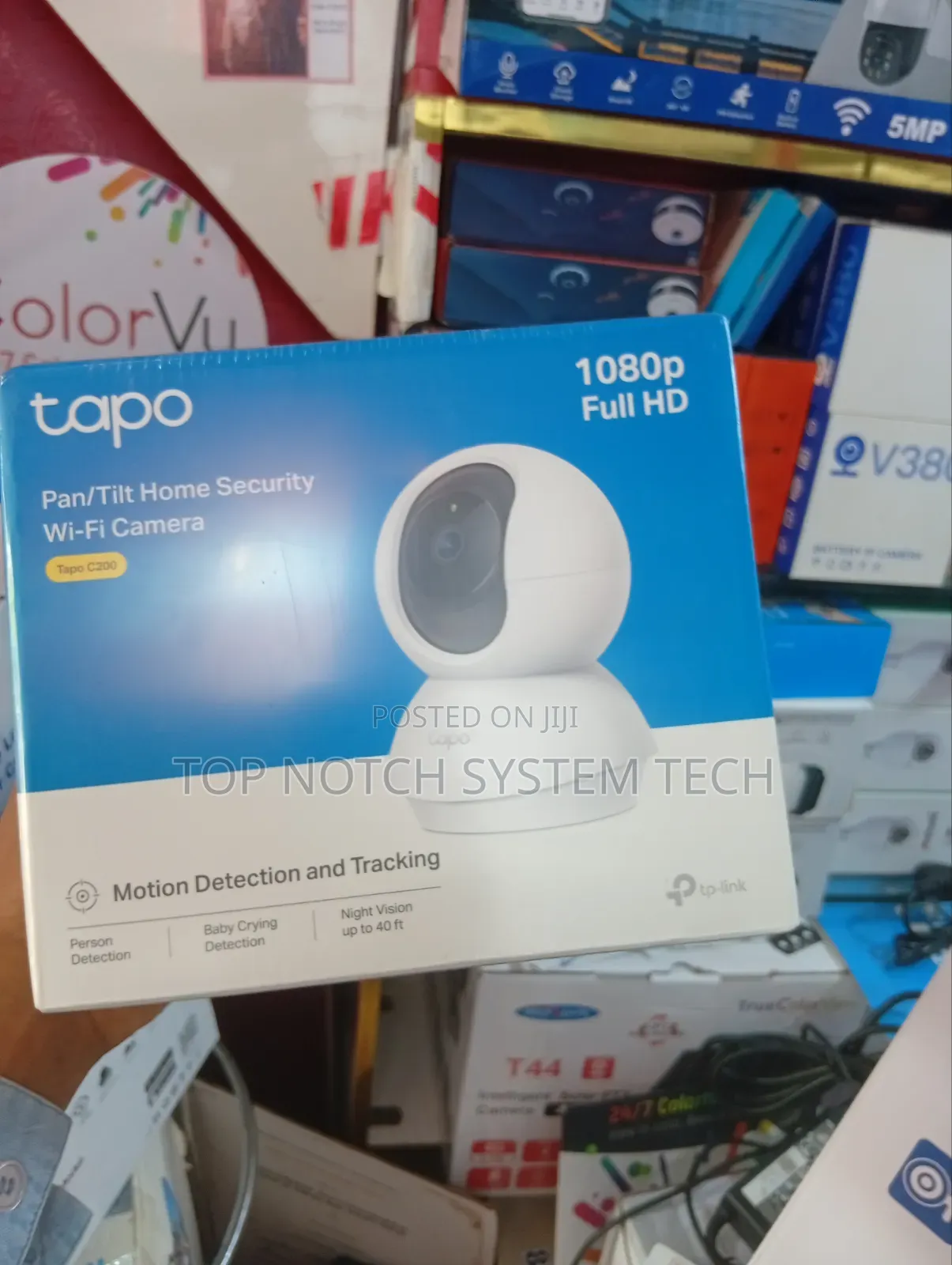 Tapo C200- 1080p Full Hd Pan /Tilt Wifi Camera