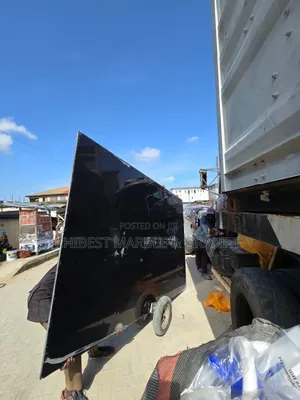Luxury Black Marble Square Slabs for Kitchen Countertop and Staircase