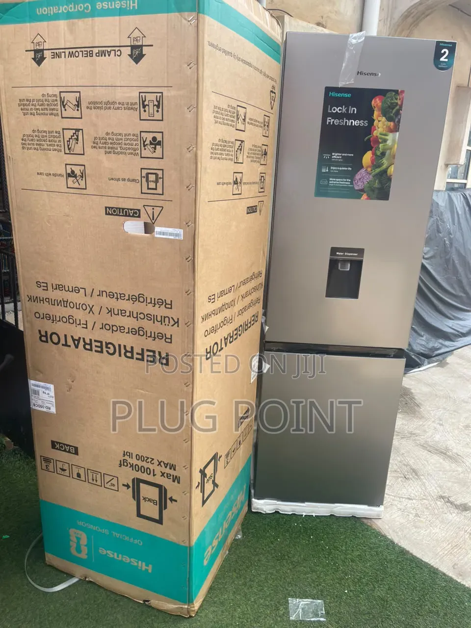 Hisense 35DCB 268L Bottom Freezer Refrigerator