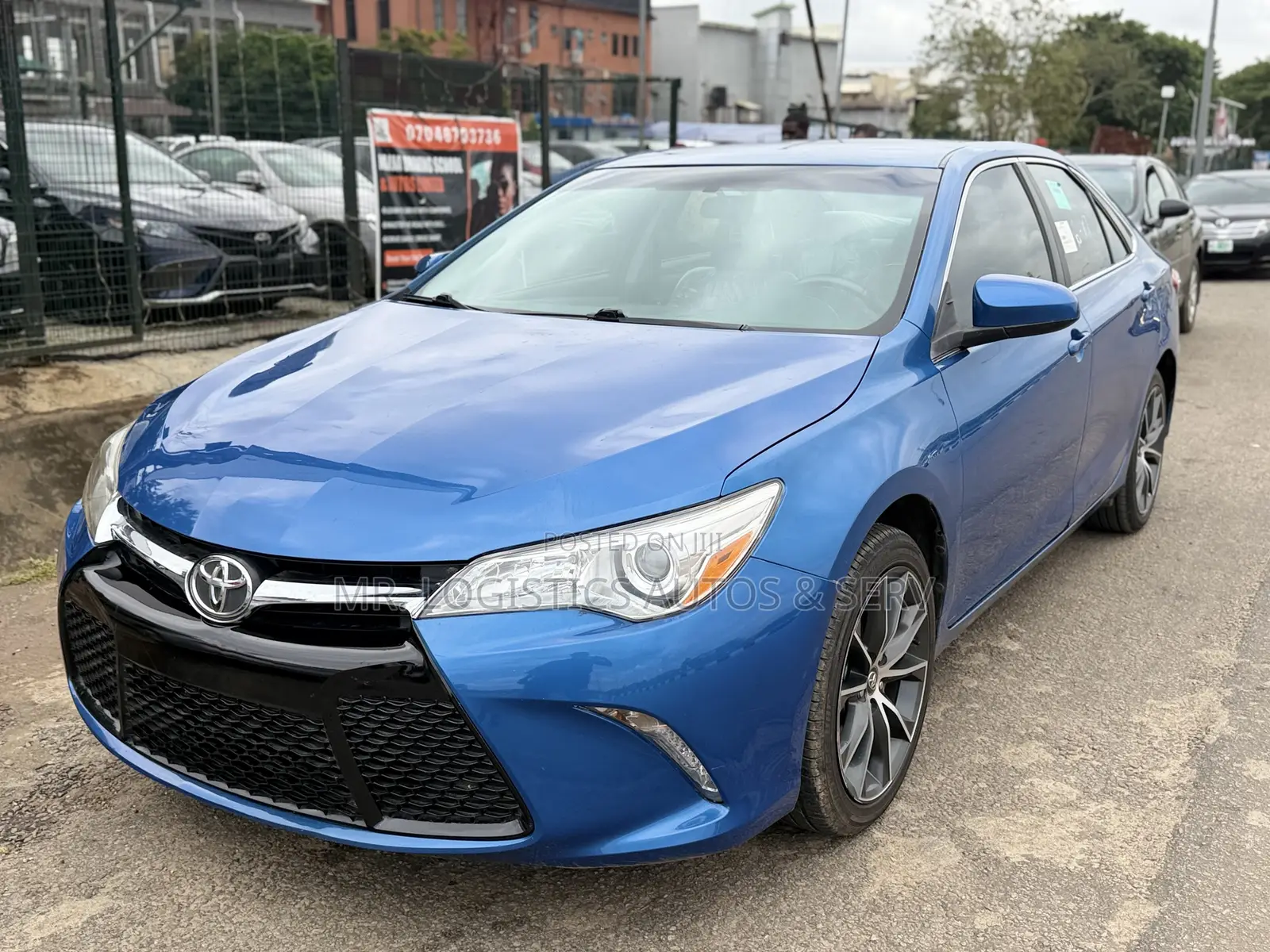 Toyota Camry 2017 Blue