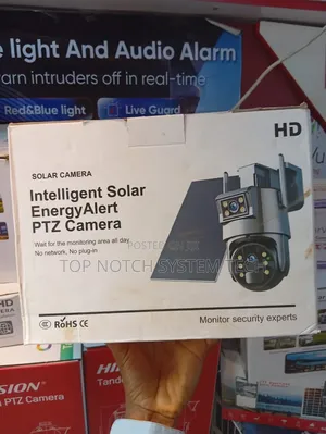 Intelligent Solar Energy Alert PTZ Camera