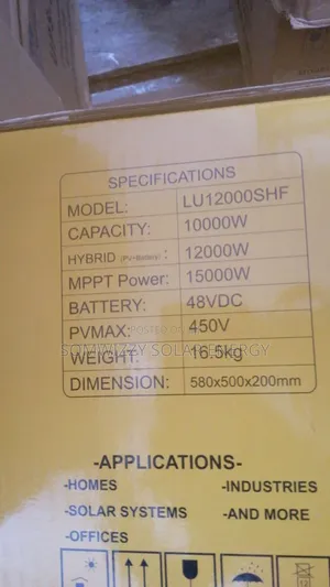 Original 12kva Hybrid Inverter 48v.