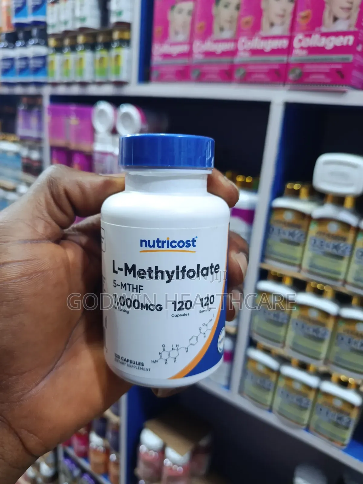 L Methylfolate 1000mcg Nutricost