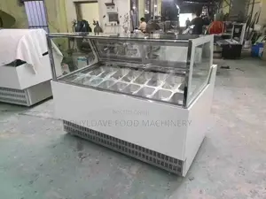 16 Pans Ice Cream Display