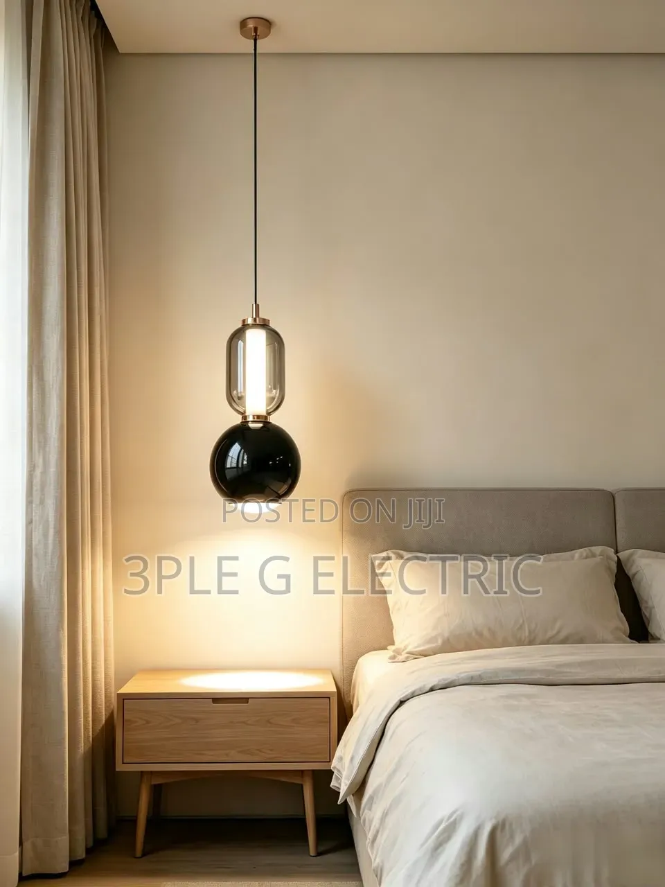 Elegant Single Pendant Light for Dining Room and Kitchen