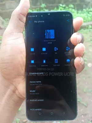 Tecno Pop 5 Pro 32 GB Blue