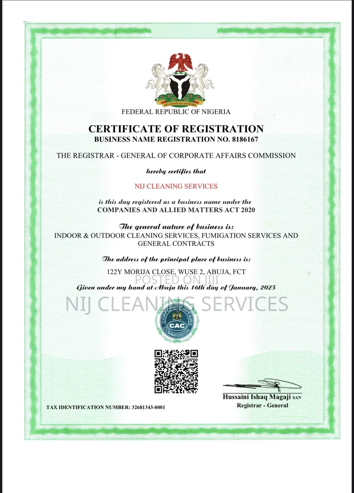 Abuja Cleaning Experts