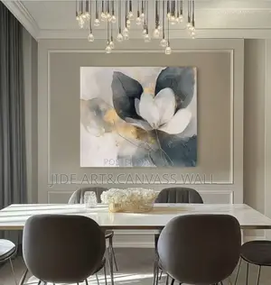 Modern Home Interiors Flower Designs Wall Art