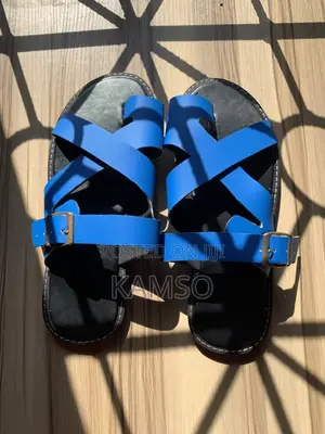 Blue Slippers