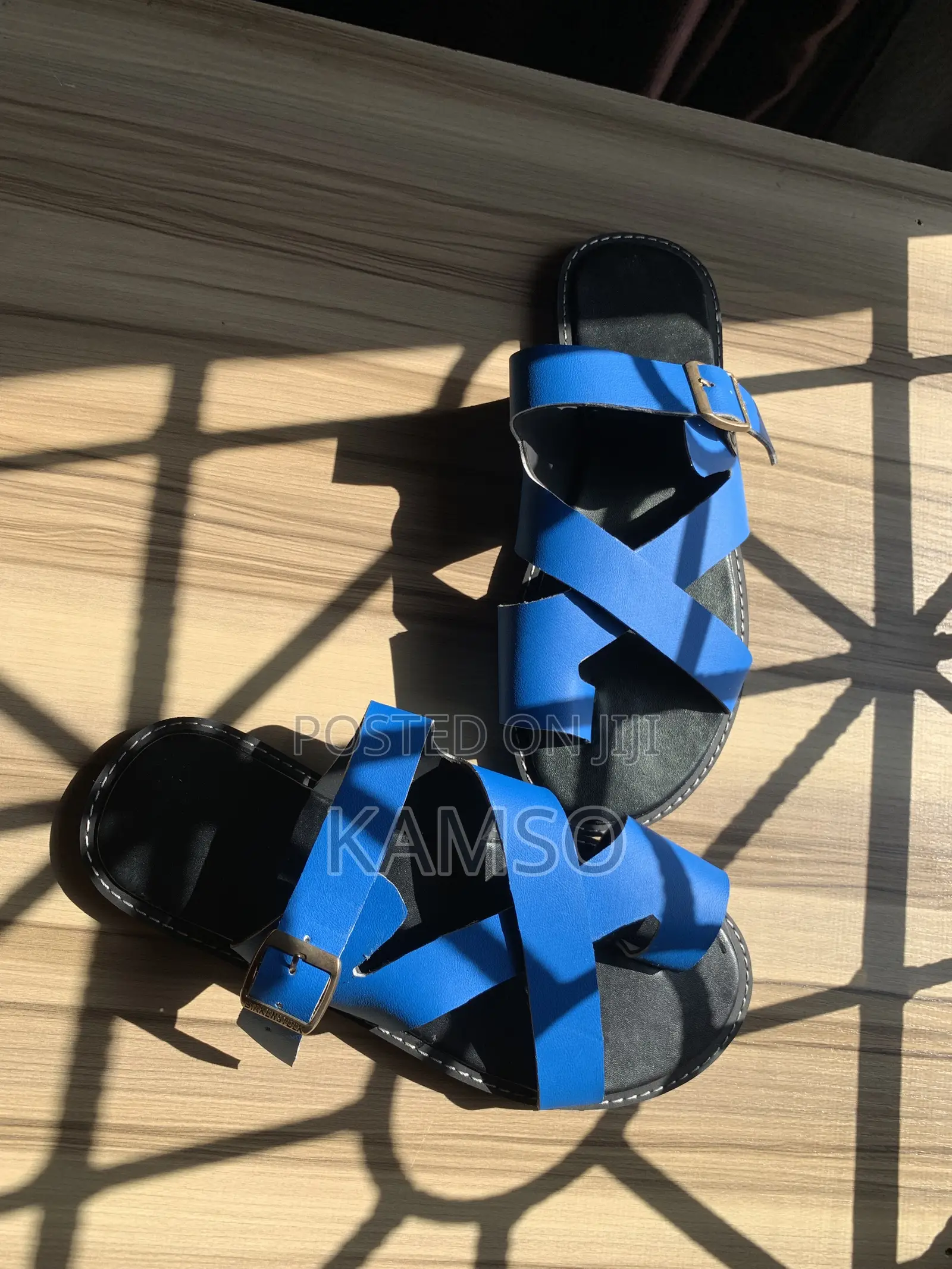 Blue Slippers