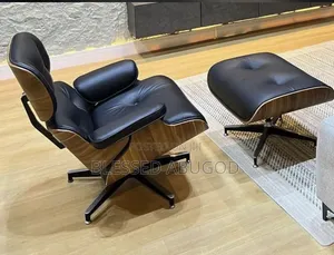 Executive Cushion Chair With Stool