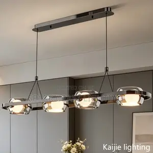 Modern 4-Light LED Pendant Chandelier – Luxury Design