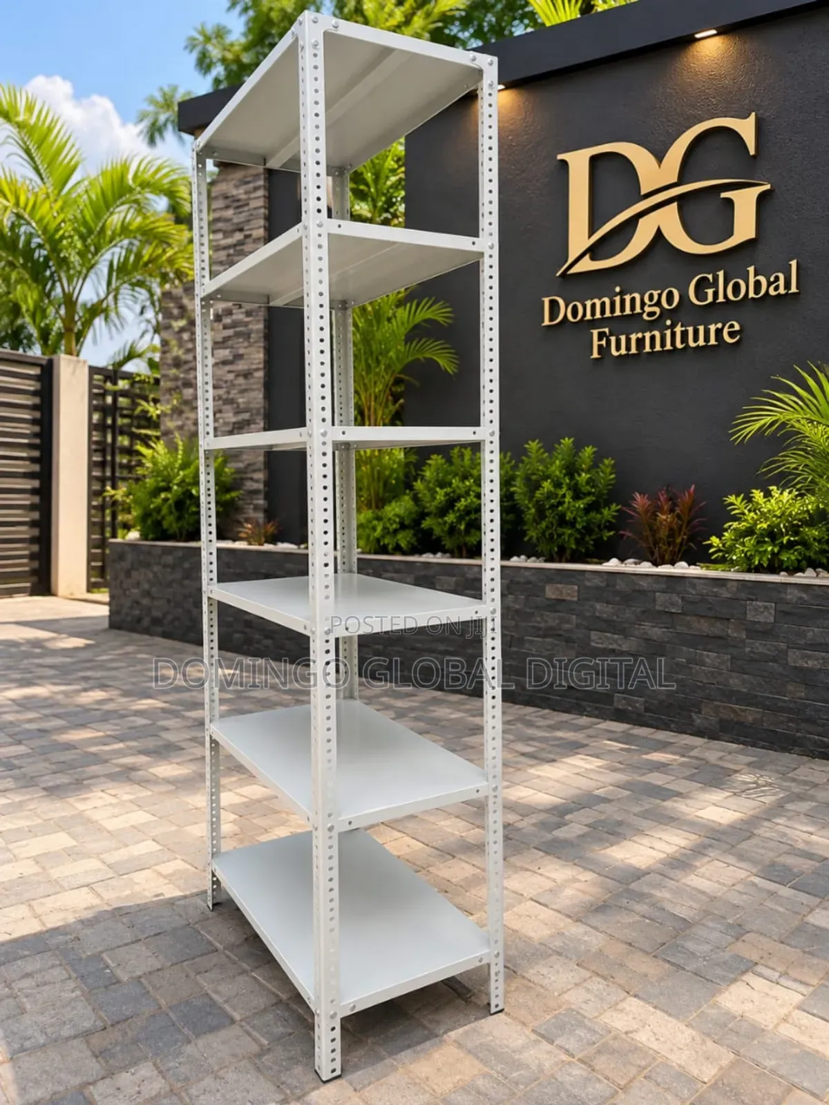 Quality Steel Angle Slotted Storage Rack
