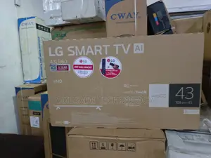 Upgrade With LG 43Inches TV Smart FHD
