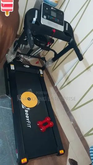Bodyfit 2.5HP Motorized Treadmill Complete With Accessories