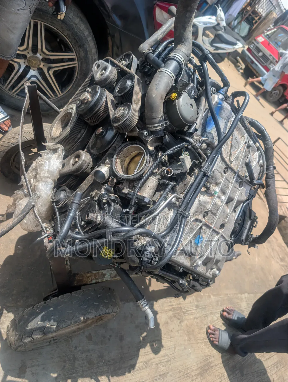 Rang Rover Engine Super Charge V8