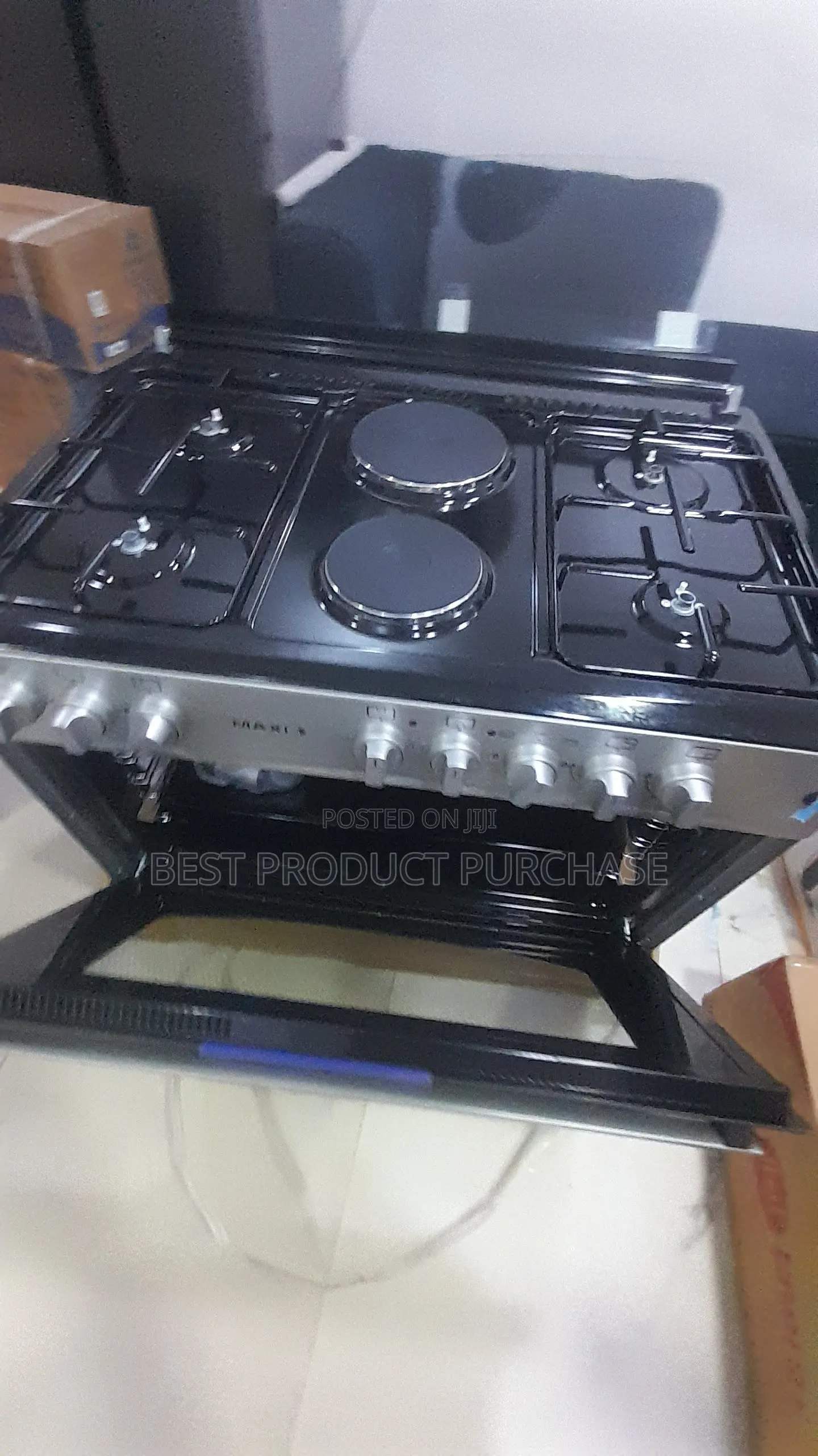 Safe Auto-Ignition Cooker With Spacious Oven: Maxi 6090