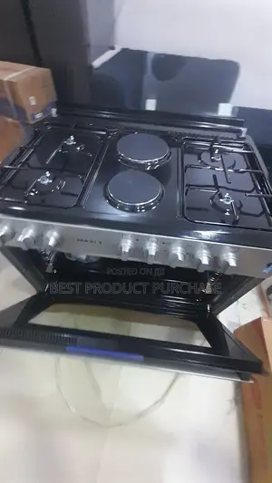 Safe Auto-Ignition Cooker With Spacious Oven: Maxi 6090