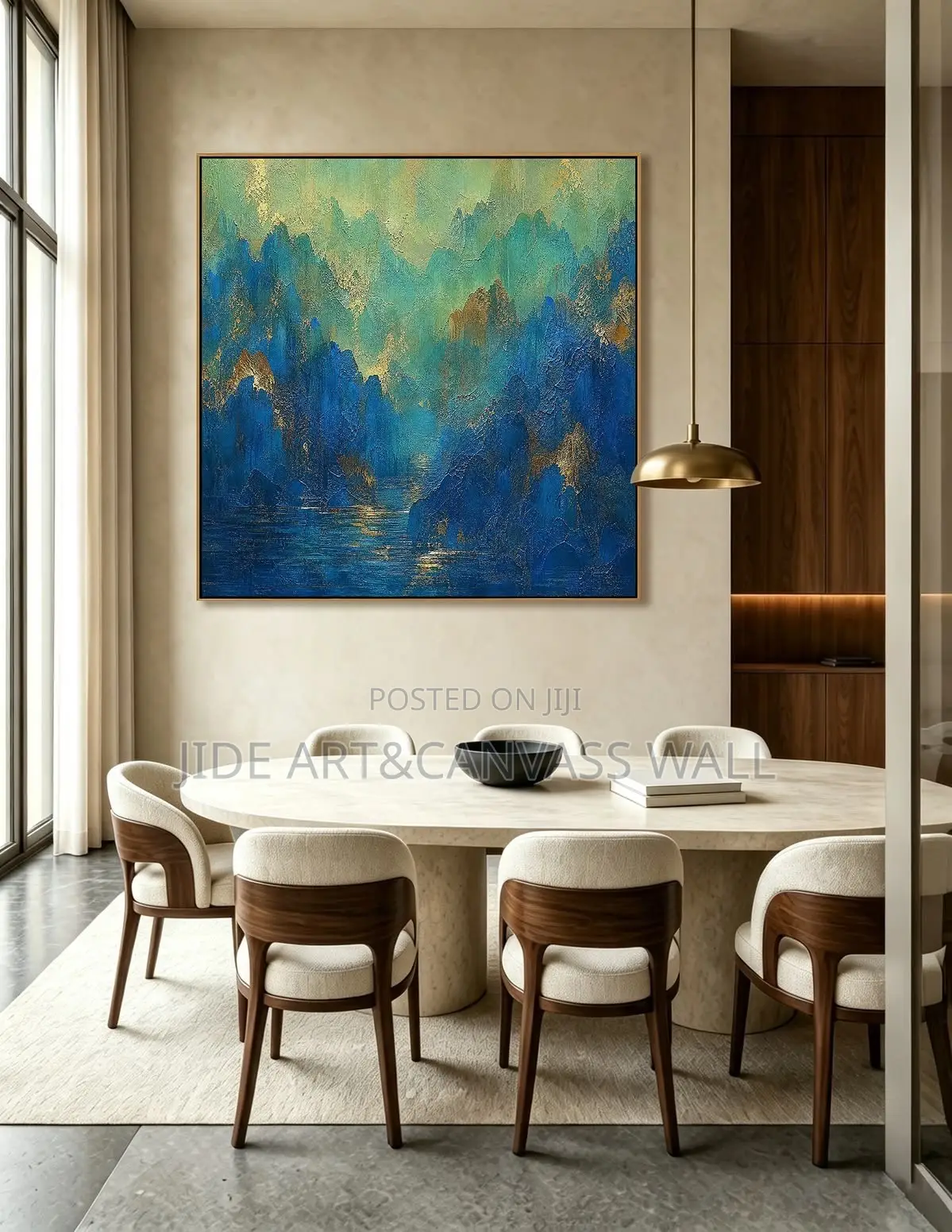 Abstarct Colorful Wall House Art Interior Decor